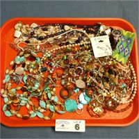 Costume Jewelry - Necklaces, Watch, Earrings