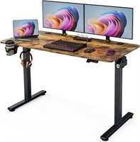 Electric 48 x 24 Inches Sit Stand Home Desk