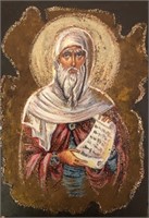 "St John" 7,5"x5,5" Collectible Icon - Antanenka