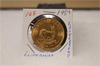 1984 South Africa Gold Krugerrand