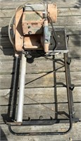 10” tile saw 2.5 hp with PVC Trap