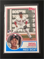 Rafael Devers 1983 Design Rookie Card