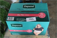 80- depends size XL
