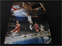 Julius Erving signed 8x10 photo JSA COA