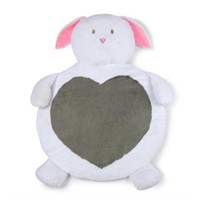 32x26in Baby Play Mat Bunny | Plush Tummy Time Cus