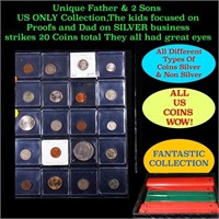 Unique Father & 2 Sons US ONLY Collection,The kids