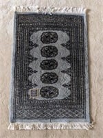 Hand Knotted Bokhara Wool Rug Area Rug 2