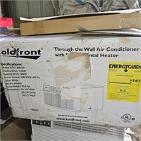NEW THROUGH THE WALL AC WITH HEAT