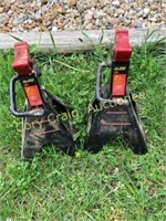 Pr. of 2 ton jack stands