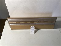 Floating Shelf (Gold & Silver) 30 1/2"x 6"