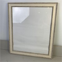 23 1/2" x 28" Distressed Cream Color Frame