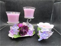 NEW SCENTED CANDLES IN HOLDERS