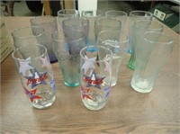 Several Coke Glasses