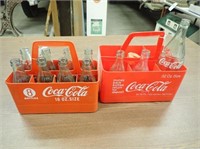 (2) Coke Carriers w/ Coke Bottles + Rice Lake