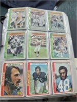 1978 complete foot ball card set