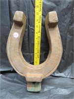 Cast Iron Horse Shoe Windmill Weight 12" x 8&3/4"