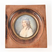 ANTIQUE SMALL PORTRAIT SIGNED GUYARD