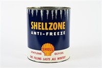 SHELL SHELLZONE ANTI-FREEZE GALLON CAN