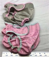 C4) TWO PAIR OF TOP PAW DIAPER COVERS