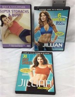 C4) EXERCISE DVD'S, GET FIT FOR SUMMER!