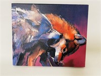 Wayfair Wolf Canvas 10 x 13