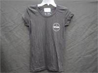 Women's Large Rip Curl T-Shirt, Black With Logo On