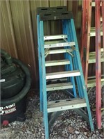 Two 4-foot step ladders