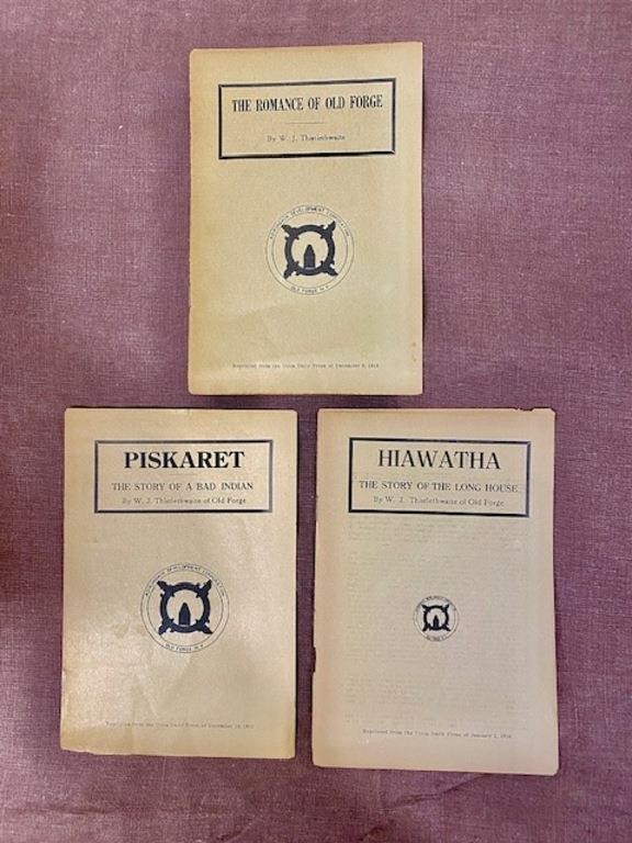 3 Adirondack Paper Booklets