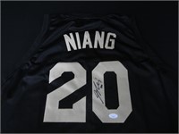 Georges Niang signed jersey JSA COA