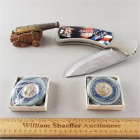 Truck Knife, US Emblems & Min Cannon