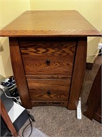 Amish Heirlooms Wooden Filing Cabinet