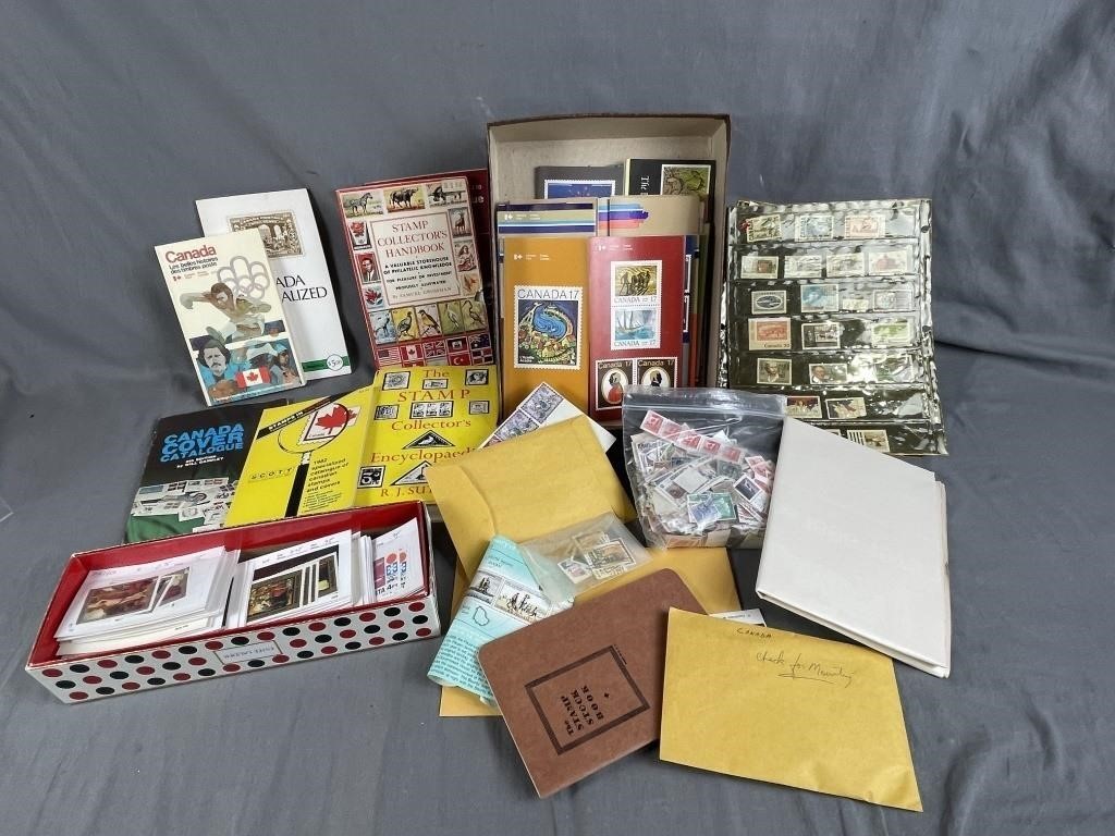 Large Box of Stamps