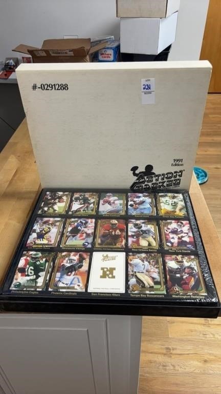 1991 Action Packed Football - Full Factory Set