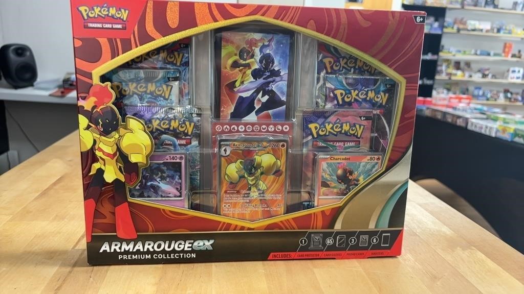 Pokemon Armarouge EX Premium Box Sealed NIB