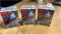 Lot of 3 Pokemon TCG Build and Battle Box - New,