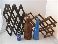 Bouteille de Salvador DALI + 2 racks à bouteilles