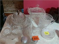 Clear Glass Lot incl wexford