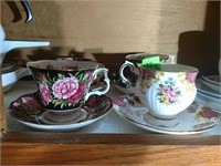 Teacups - stratford, royal albert, crown Chelsea