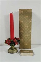 1970's Warwick Holiday Candle Penn Wax Works with
