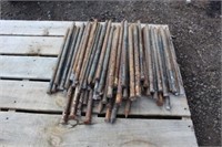 60+ steel concrete stakes