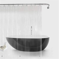 Clear Plastic Shower Curtain Liner