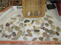 Native American Stone Artifacts & Pottery Shards