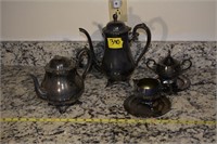 340: Oneida Silversmiths Tea set