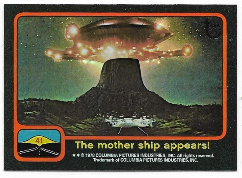 Topps 75th Ann #71 Close Encounters Rainbow Foil