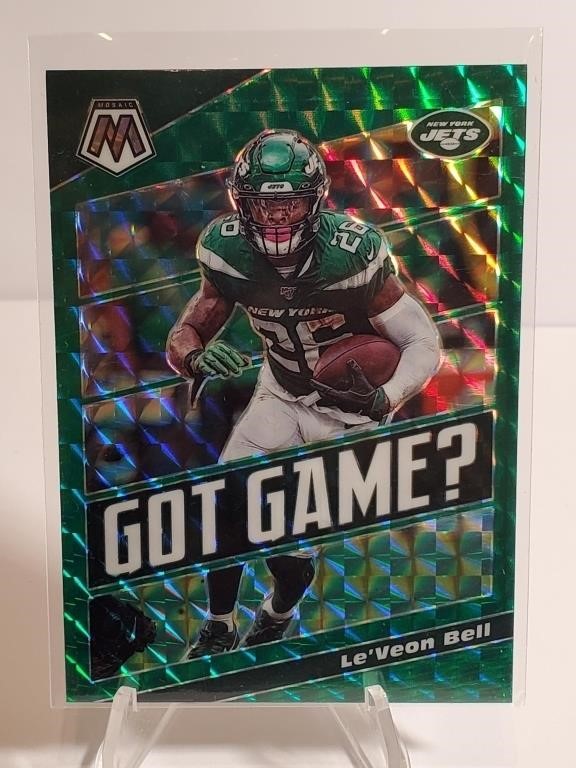 2020 Panini Mosaic Got Game Green Le'Veon Bell