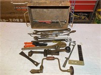 Wrenches, Hand Drill, Square etc