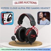 HYPERX CLOUD ALPHA PRO GAMING HEADSET (MSP:$119)