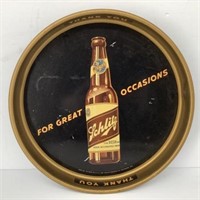 1950's Schlitz beer tray