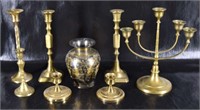 Group Of Brass Table Articles