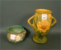 Two Piece Roseville Pottery Lot